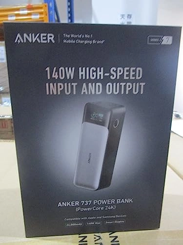 Anker Power Bank, 24,000mAh 3-Port Portable Charger with 140W Output, Smart Digital Display, Compatible with iPhone 15/15 Plus/15 Pro/15 Pro Max, iPhone 14/13 Series, Samsung, MacBook, Dell, AirPods thumbnail-10